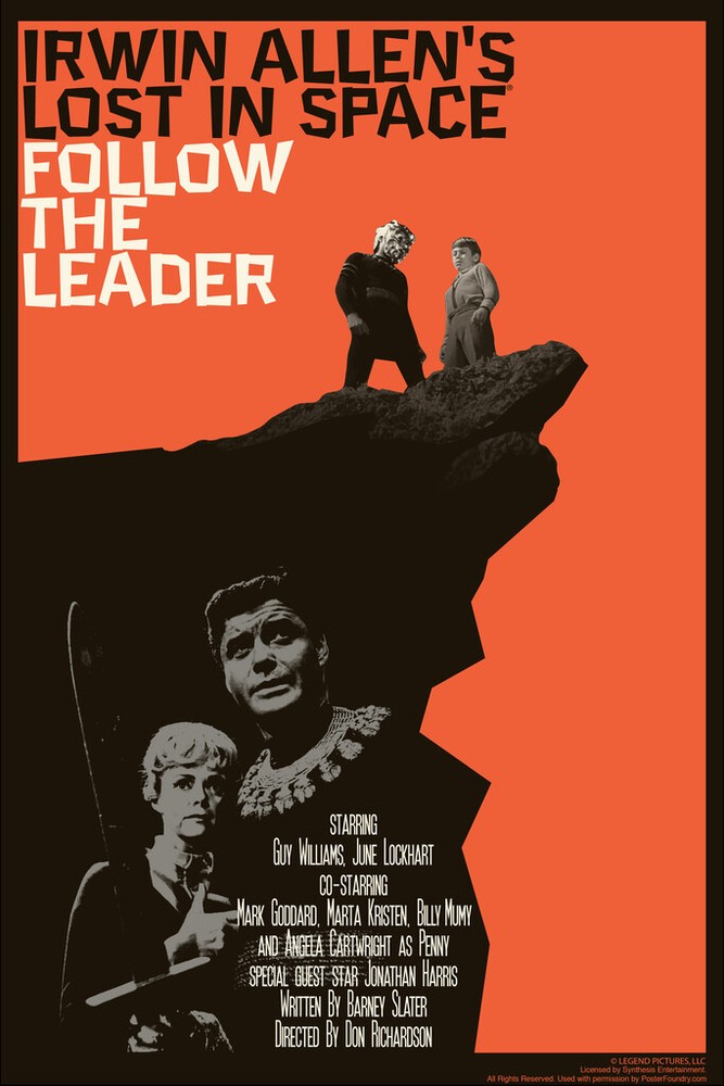 Lost In Space Follow The Leader by Juan Ortiz Art Print Poster 12×18