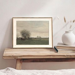 Elegant 8×10 Unframed Vintage Landscape Canvas Prints – Versatile Home Decor