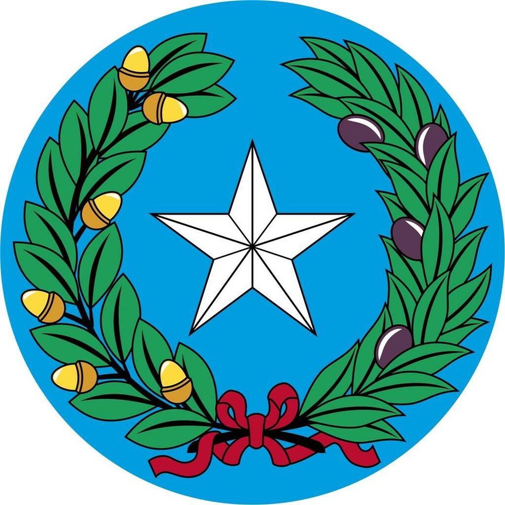 STATE OF TEXAS COAT OF ARMS GLOSSY POSTER PICTURE BANNER PRINT PHOTO TX 7999