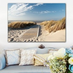 Beach Landscape Canvas Wall Art Canvas Painting Home Decor Posters Wall Pictures