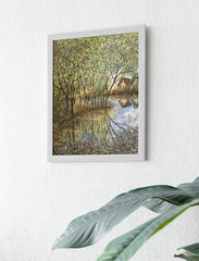 Summer Landscape Print | Beautifying Home Décor | Living Room Art | Giclée’s
