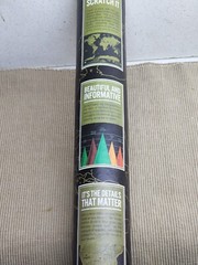 Scratch Off World Map Poster Open Tube Unscratched 23″ x 32″ Luckie’s deluxe ed