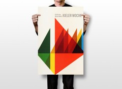 Sailing Week Kiel Germany 1955 Vintage Wall Art Home Decor – POSTER 20×30