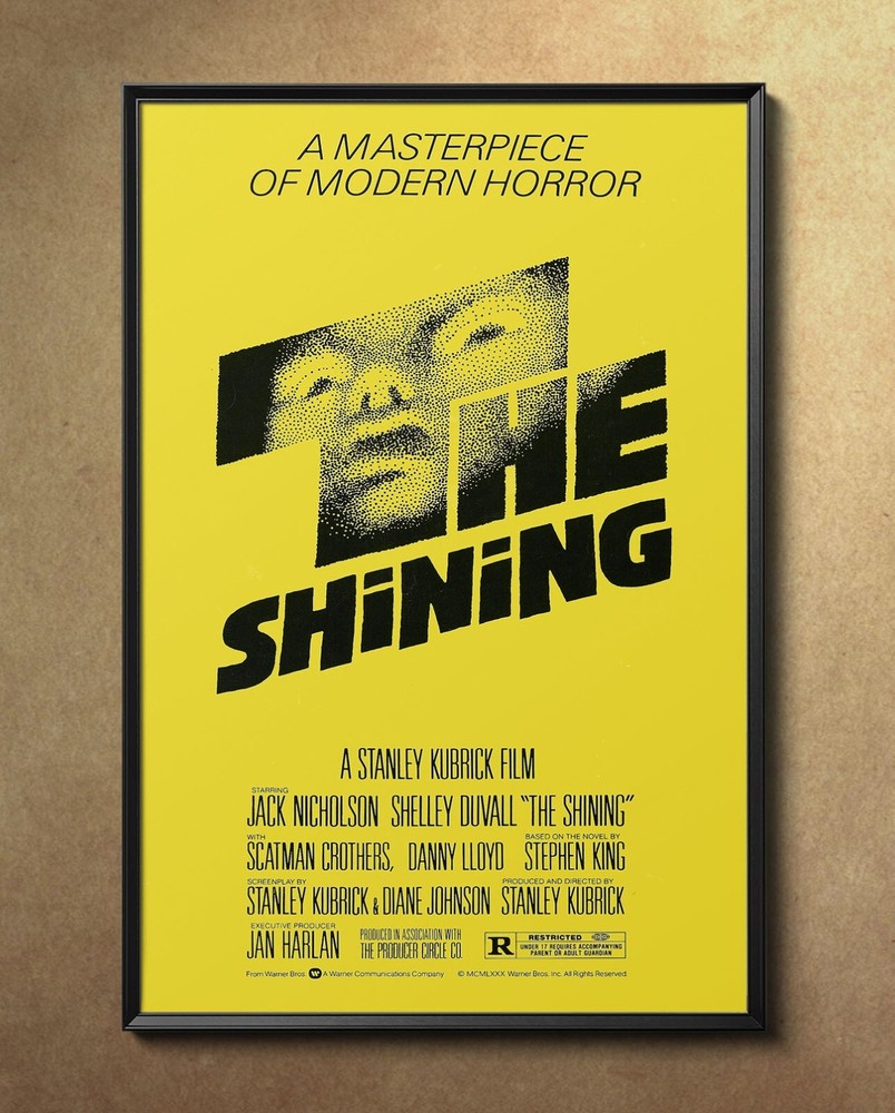 The Shining 1980 Jack Nickolson Movie Poster 24″x36″ Glossy Unframed 8055