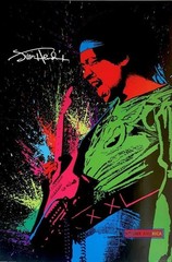 662839 Jimi Hendrix Splat 2015 Hendrix Photo Wall Print Poster