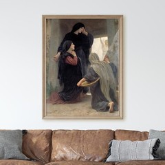 Three Marys At The Tomb Jesus Christ Bible Christian Wall Art Poster Print