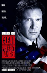 AA0900 Clear and Present Danger Film By Phillip Noyce 1994 Movie Poster 11×17