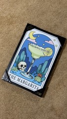 SAPNA SHAH THE MARGARITA WALL ART 12″x18″ LOTERIA LOTTERY PRINT BAR DECOR