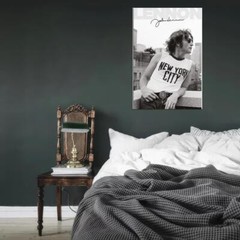 88715 John Lennon York City T Shirt Decor Wall Print Poster