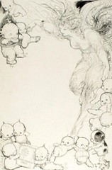 Kewpies and Fairy : Rose Cecil O’Neill : Archival Quality Art Print