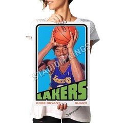 Kobe Bryant Los Angeles Lakers 1972-73 Basketball Card Poster – 11×17 in.