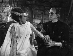 63191 Bride of Frankenstein Retro Wall Decor Print Poster