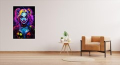Harley Quinn Wall Vinyl Decal Graphic (Removable Adhesive Backing)