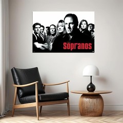 638347 The Sopranos Tv Show Crime Family Mafia Gandolfini Wall Decor Poster