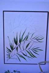 Azzure Tropical Leaf Botanical Wall Decor 18″ x 24″ Artwork Modern Home Print