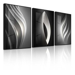 Large Frame Modern Abstarct Wall Art for Living Room, Minimalist Bright Style…