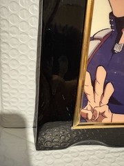 My Hero Academia Wall Art Framed 13.5×11 w/ 11×8 Print (Frame Damage)