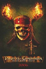 Pirates of the Caribbean Dead Mans Chest Movie Poster Print 17 X 12 Reproduction