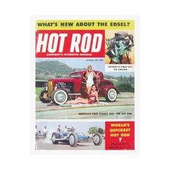 HOT ROD Magazine, Automotive, American, Nostalgia, Vintage, Customs