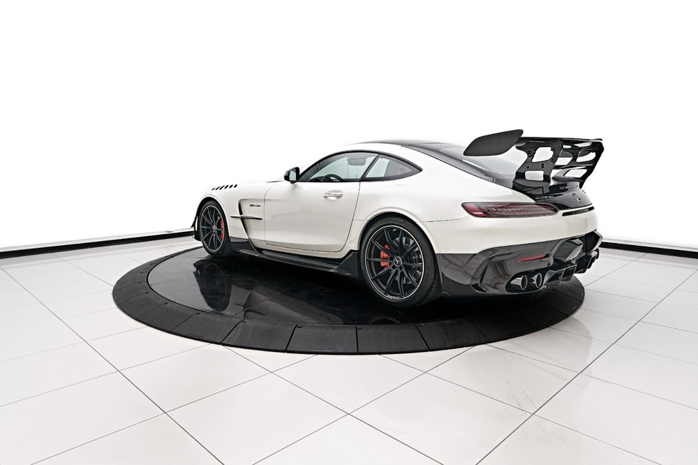 2021 Mercedes Benz AMG GT BS White (Rear Angle) POSTER 24 X 36 INCH Sweet!