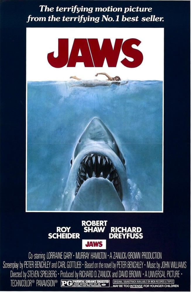 Jaws (1975) Official Movie POSTER 13 X 19 Inches