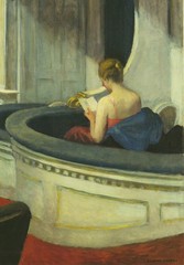 EDWARD HOPPER Two on the Aisle 16.75″ x 17.75″ Offset Lithograph 2010 Realism