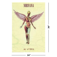 Nirvana – Music Poster (In Utero – Album Cover) (Size: 24″ x 36″)