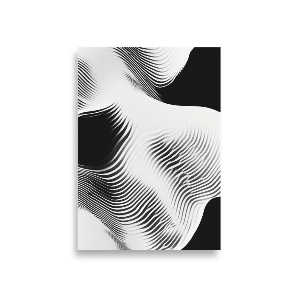 Modern Art Poster Abstract Design