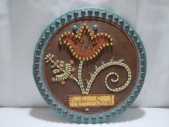 Vintage Art Explore The Soul New Creative Enterprise Stepping Stone Whimsical