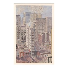 1901 New York Skyscrapers Print City Skyline Urban Architecture Manhattan
