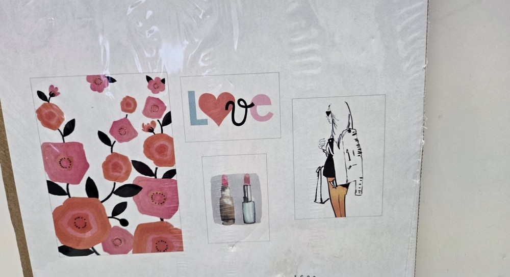 Ikea BILD Posters Floral Love 4-Pack No Frames