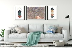 Earth Tones Neutral Abstract Printable Wall Art 20+ frame size options