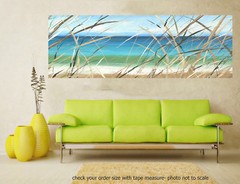Art Painting Original Ocean Beach gold coast Byron print poster COA Australia
