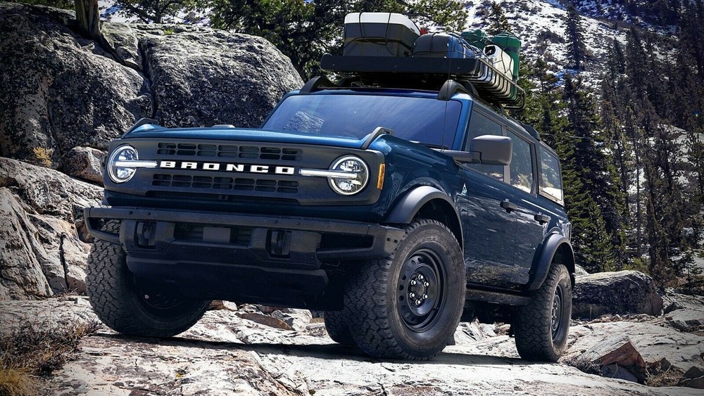 2021 Ford Bronco in mountains POSTER – Poster 20×30 Awesome!
