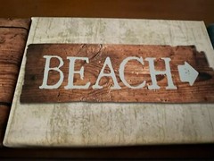 5 piece beach frame decoration set new in box