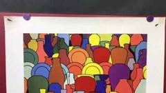 Poster Of Pottery By Patrick Caulfield 32×24 inches