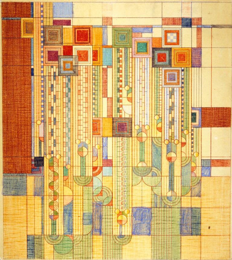Nature Patterns : Frank Lloyd Wright : Art Print Suitable for Framing