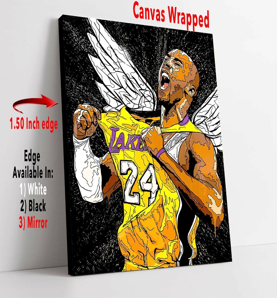 Koby Bryant Mamba Art Print | Mounted Canvas | Framed Canvas |Acrylic