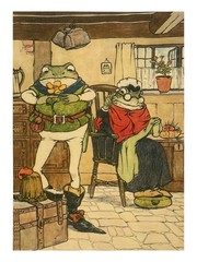 Whimsical Frog Poster – Funny Animal Wall Art for Kids or Nursery Illustration