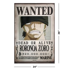 One Piece – Anime TV Poster Set (Wanted: Luffy, Roronoa & The Gang in Wano)