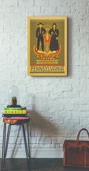 PENNSYLVANIA VINTAGE STYLE PRINT/POSTER QUALITY PHOTO PAPER/CANVAS T20