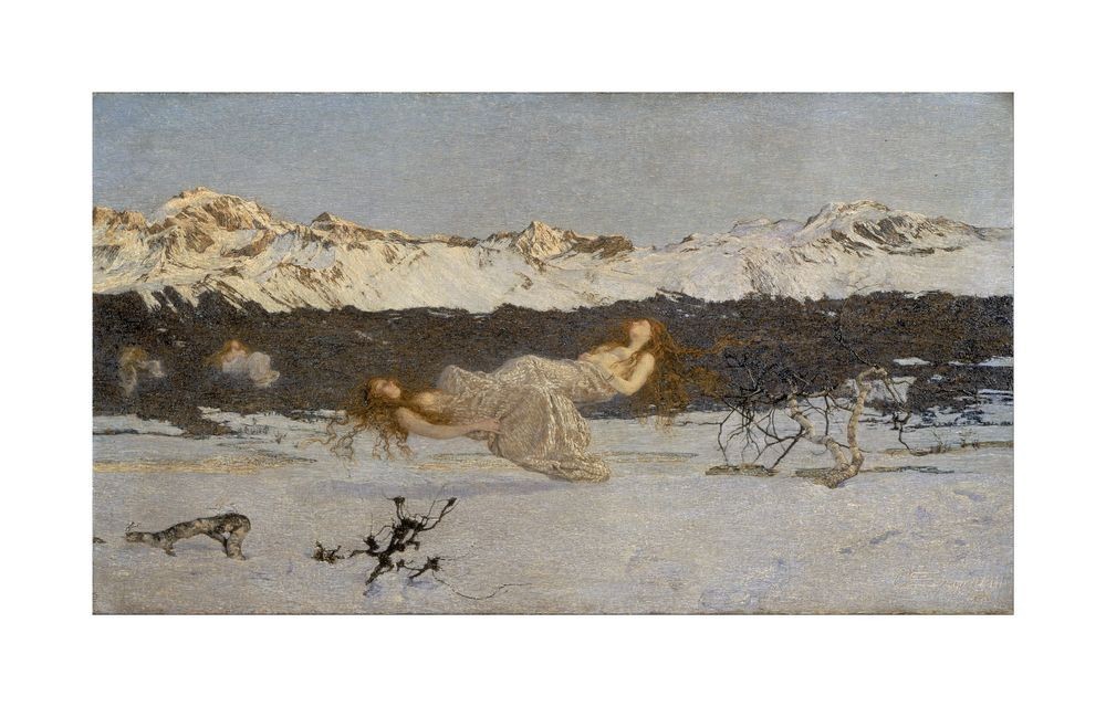 Giovanni Segantini The Punishment of Lust : Archival Quality Giclée Art Print