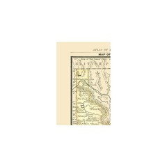 Historic State Map – Idaho – Alden 1886 – Vintage Wall Art