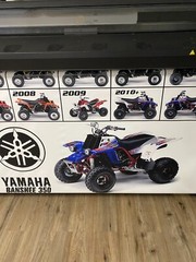 Yamaha Banshee yfz 350 Generations 60″ x 88″ Large Waterproof Banner w/Grommets