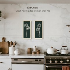 Wooden 3d Floral Bathroom Wall Decor, Ready-to-Hang Framed Wall Art For Livin…