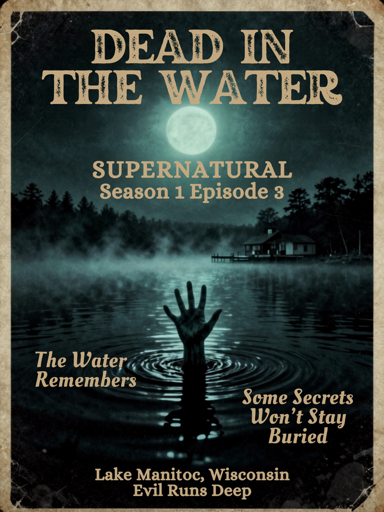Supernatural Dead In The Water Wall Collage Poster Print