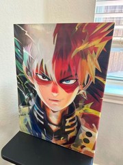 3D Effect Lenticular Poster- Anime Wall Art Decoration Gift