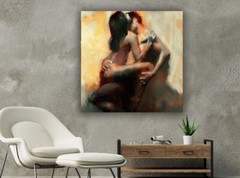 Canvas Wall art Intimate Couple Abstract Lovers Modern Art Wall Home decor