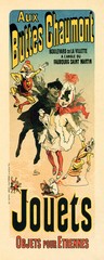 CHILDREN KIDS TOYS GIFTS JOUETS AUX BUTTES CHAUMONT FRENCH VINTAGE POSTER REPRO