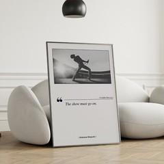 Bohemian Rhapsody Movie Poster Print, Movie Quote – Unframed